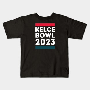 Kelce Bowl 2023 - Travis Kelce Versus Jason Kelce Super Bowl 2023 Kids T-Shirt